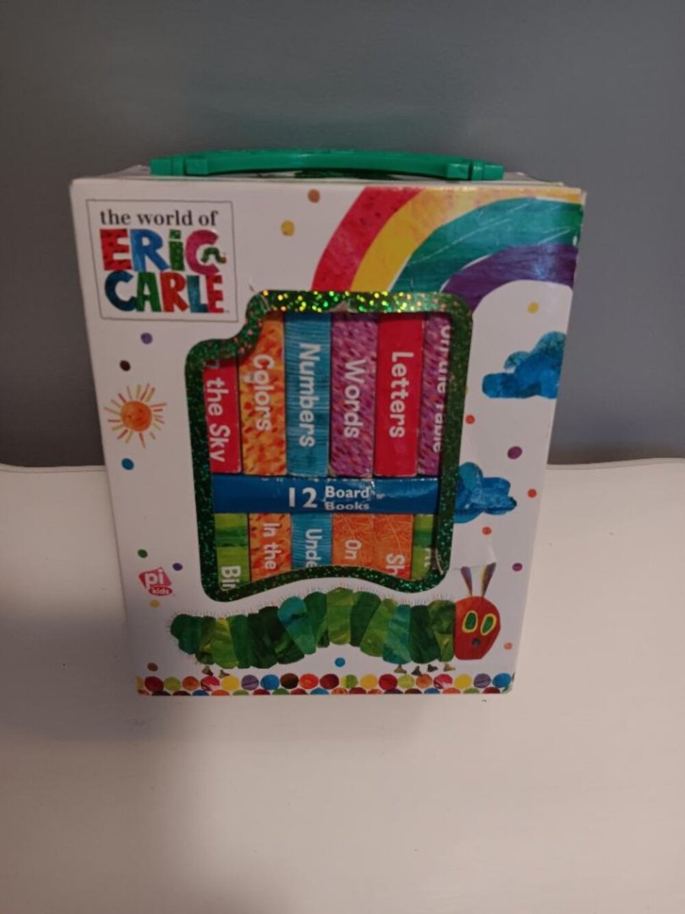 World of Eric Carle, My First Library 12 Board Book Set Words Lettters Colors ++